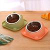 Stainless Steel Pet Food Dispenser Bowls with Non-Slip Pad Cat Feeder Cat Bowl  Container