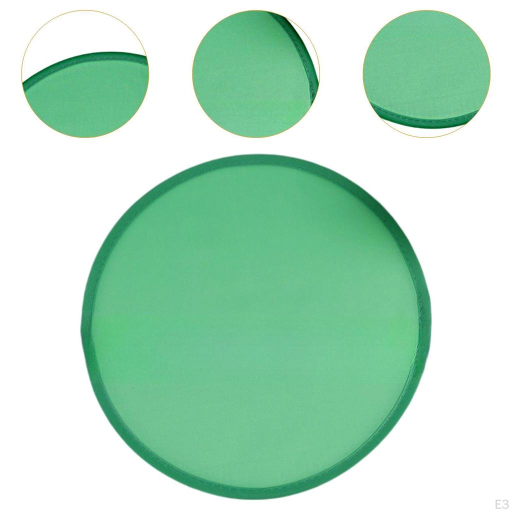 10 Pack of Round Folding Fans with Carrying Bag for Summer Use