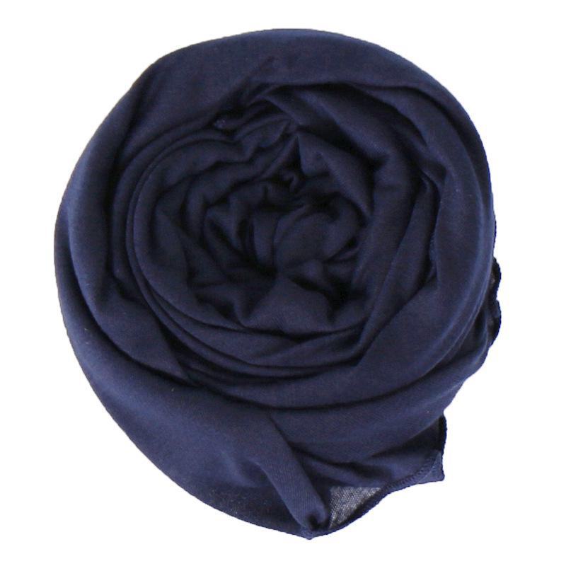 Solid Color Mercerized Cotton Women's Scarf - Spring/Summer, High-Quality, Elastic, Breathable, Indian-Style, Sweat-Wicking, BS82