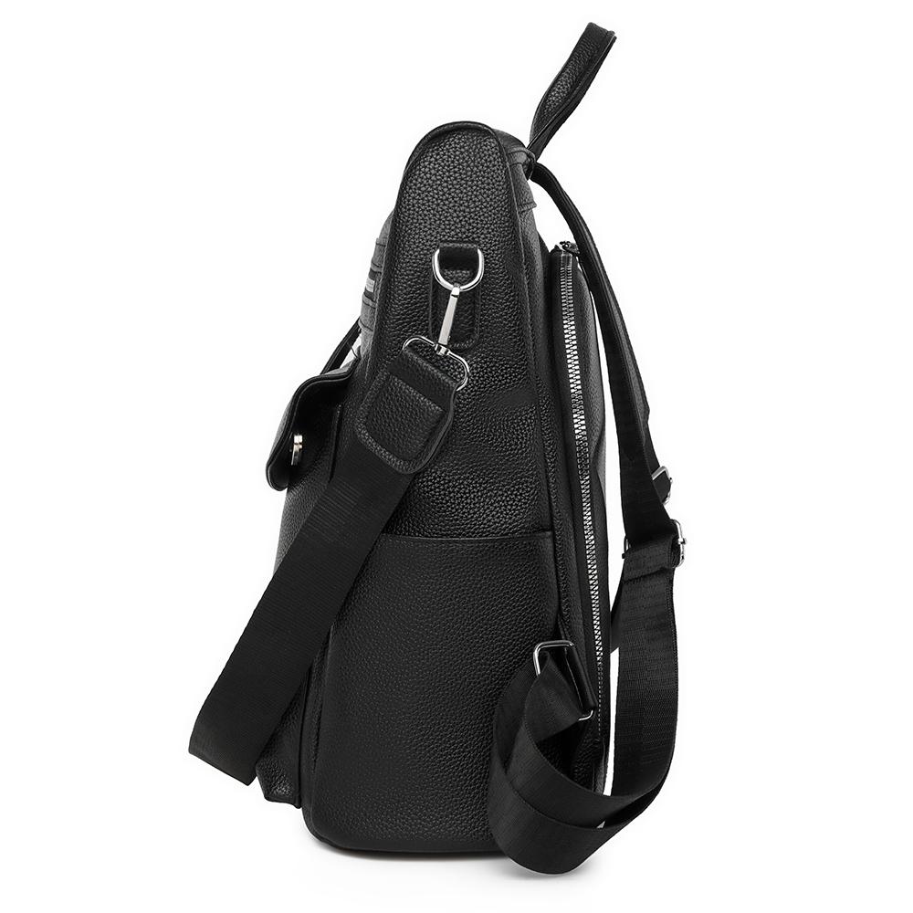 PU Backpack Women's Large Capacity Dual-Use Shoulder Bag Women's Outdoor Travel Backpack