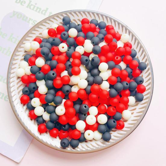 100 Stück/Beutel Verstreute Perlen Glatt Verschiedene Farben Verfügbar DIY Armbänder Schmuckherstellung Perlen Zubehör