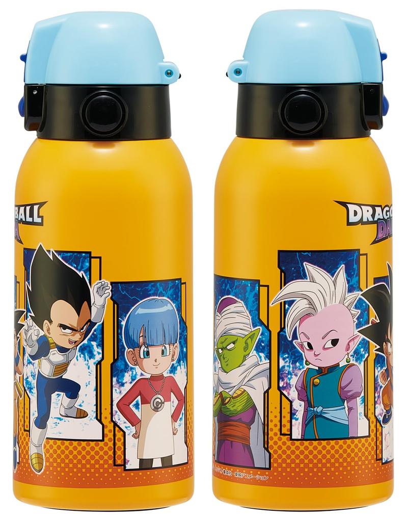 Skater Stainless Steel Water Direct and Dragon Ball DAIMA for Insulated Water Sports Water Children's Bottle, 600ml, Drinking, Kid-Friendly