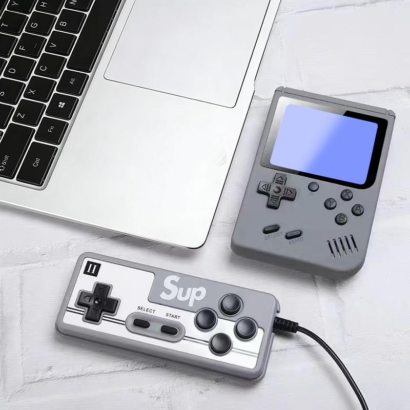 500 in 1 Mini-Handheld-Spieler Tragbare Retro-Videokonsole für Einzel- und Doppelspieler Für Game Boy Emulator Videospiel