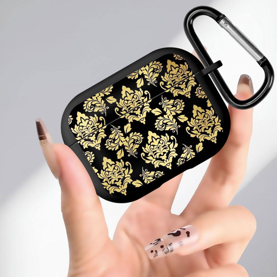 

Golden Pattern Case For Airpods 4 3 Pro 2 Pro2 Pro3 1 Soft Earphone Cases Cover Airpods 1