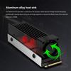 M.2 SSD SSD Radiator Cooler with Fan Aluminum PCI-E NVMe Solid State Hard Radiator for Desktop Accessories