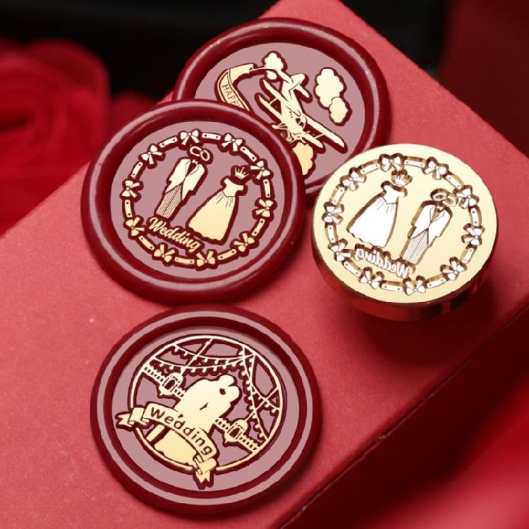 Sealing Stamp Head Waxes Stamp Head Brasses Scrapbooking Stamp Head Emboss Sealings Waxes Seal Stamp Head Replacements