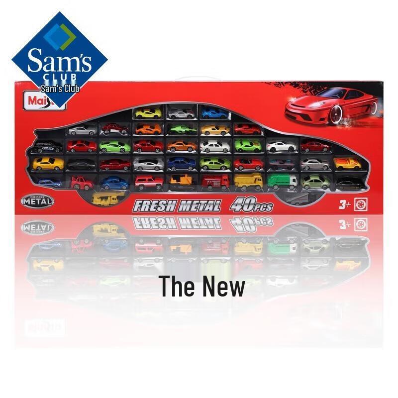 Коллекция из 40 металлических моделей автомобилей