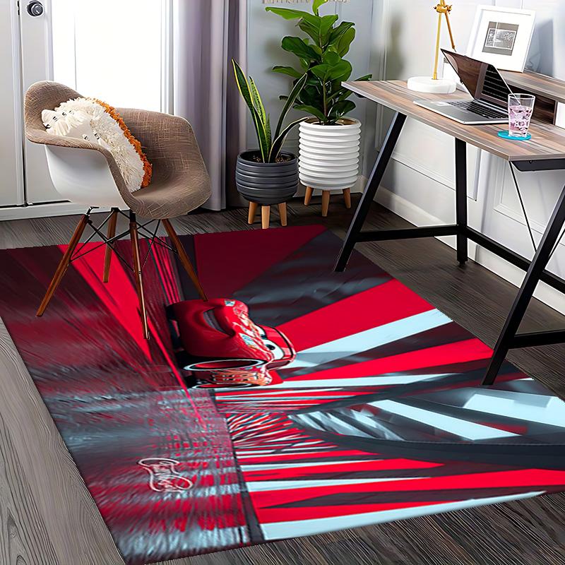 1pc Suitcase Tunnel Carpet Rug for Bedroom Living Room Decor Sofa Home Game Area Rug Non-slip Floor Mat. D0730046