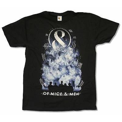 Men s Of Mice & Men Smoke T-shirt Small Black M
