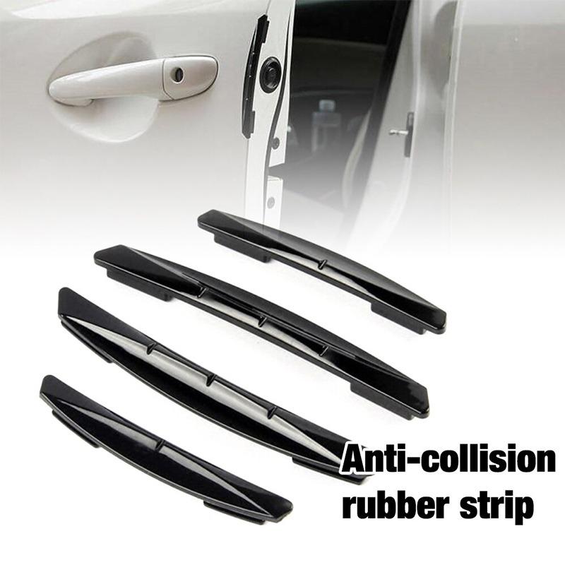 4Pcs Car Sticker Door Edge Guards Trim Molding Protection Strip Scratch Protector Car Collision Crash Barriers Auto Accessories