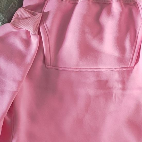 Fall Casual Tracksuit 2 Piece Set Women Long Sleeve Pullover Hoodies And Sweatpants Lounge Wear with Pocket