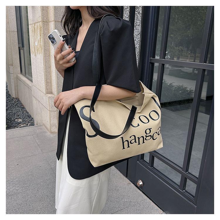 FAVORTALK Borsa a tracolla da donna, grande capacità