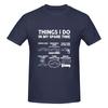 Things I Do In My Spare Time  Gerunisex Classic Sports Car Drapey Tshirtminimalist Style Antipilling Shirt