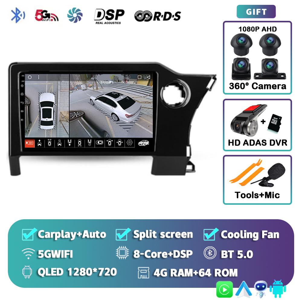 Android 14 Carplay Auto For Toyota Noah 4 R90 2022 2025 Car Radio Multimedia Video Player GPS Navigation Autoradio Stereo Audio