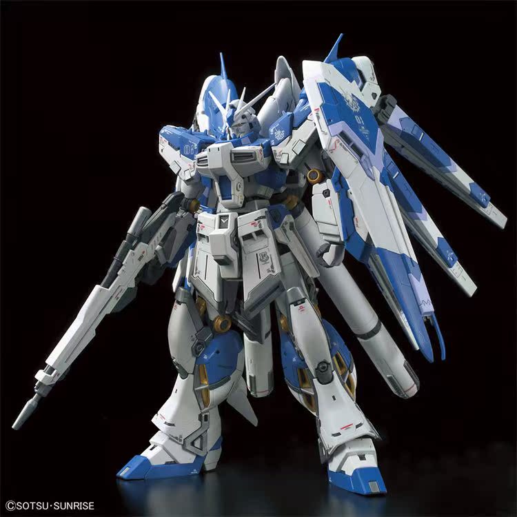 Gl Hi-Nu Assembly Model Kit With Water Decals No Bracket Action Figures Rg 1/144 Desktop Ornament Fixed Version Collection Toys