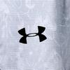 Under Armour מכנסי ספורט קצרים לילדים עם הדפס לוגו, מתייבשים במהירות, לבן 22500211-100