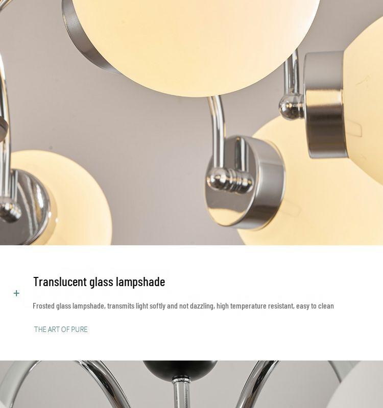 2025 Nordic Wabi-Sabi Chandelier: Mid-Century Bauhaus Style for Living Rooms & Dining Areas