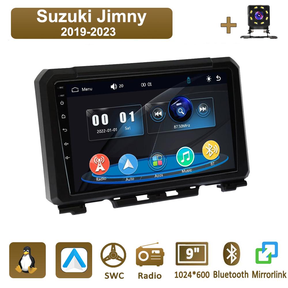 

Icreative Car Radio Multimedia MP5 Player Head Unit Stereo BT For Suzuki Jimny 2019-2023 чёрный