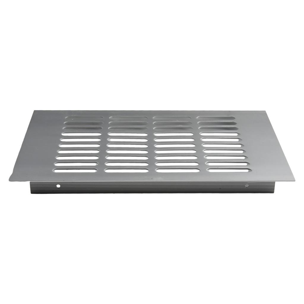 Home Improvement Ventilation Grille Wardrobe Air Vent Silver 150x200mm Waterproof 150x225mm 150x250mm For Wardrobes