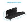 Wall Mounted Game Console Organizers Metal Bracket Space Saving Holder Rack Stand For Multiple Devices Ventilated Design