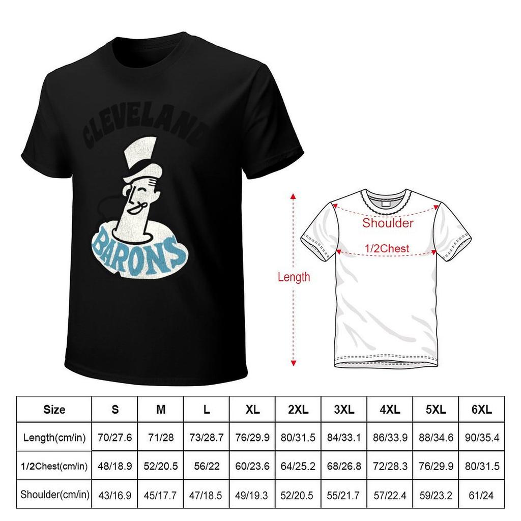 Retro Defunct Cleveland Barons Hockey Team TShirt blacks animal prinfor boys for a boy cotton t shirt men