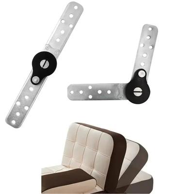 Furniture Angle Adjuster Mechanism Hinge Lift Up Fixed Connector Sofa Headrest Hinge Folding Support Bed Bedding Ratchet