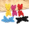 Butterfly Chinese Traditional Button Sewing Crafted Frog Buttons Sew On for DIY Handcraft Cheongsam Embellishment