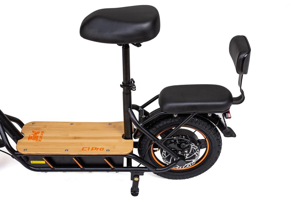 KuKirin Elektrická koloběžka C1 Pro - 500W motor, dojezd 100 km, skládací design pro městskou dopravu a každodenní cestování