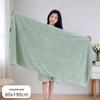 Customizable Soft Coral Fleece Massage Sheet - Large, Absorbent, Thickened Beauty Salon Towel Blanket
