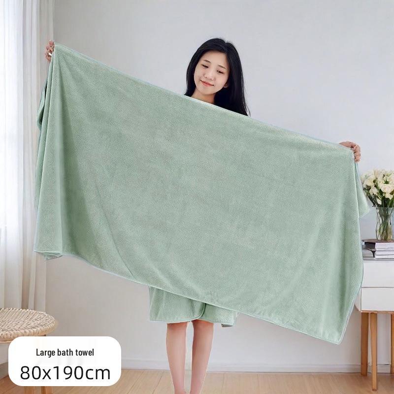 Customizable Soft Coral Fleece Massage Sheet - Large, Absorbent, Thickened Beauty Salon Towel Blanket