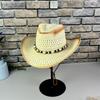 European and American accessories, western cowboy hat, retro ethnic style jazz hat, spring and summer men's and women's sunscreen hollow sun hat