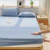 Waterproof Thicken Mattress Cover Pad Protector Washable Jacquard Fitted Sheet Latex Mat Bed Cover