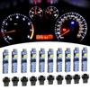 10pcs Car trument Panel Decorative Lamp Car T5 B8.5 Led Dashboard Lights Car trument Lighting Bulb Auto Light Accessories