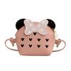 Childrens Cartoon Pu Leather Mini Crossbody Bag With Zipper Closure For Daily Use