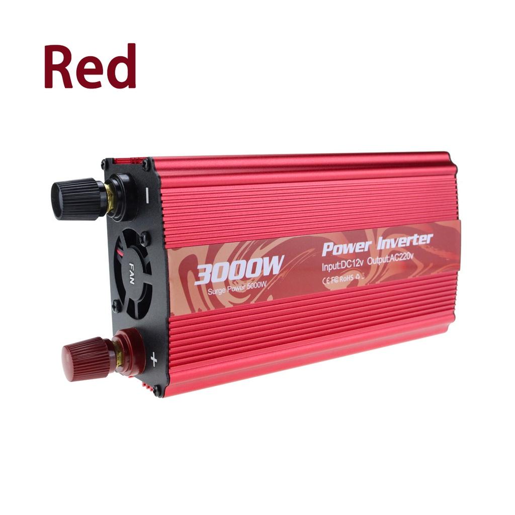 DC12VToAC220V Modified Sine Wave Inverter Voltage Transformer Power Converter Solar Adapter Universal Car Inverter 3000W