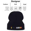 Niedliche Cartoon-Spiel Bestickte Strickmütze Herren- und Damenmode Outdoor-Freizeithüte Warme Beanies Mütze Designer-Kappen