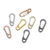5pcs 14.5x31.5mm Zinc Alloy Lobster Clasp Buckle Keychain Buckles Spring Snap Hooks Keychains Tool Clips