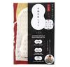 Cool & Hot Net Raw Silk Mittens, 100% Pure Japanese Raw Silk [Tamaginu (Jewel Silk) Raw Silk Skin Drops] 100% Gunma Silk (Integrated Manufacturing In