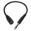 DIN 5 Pin Female to 6.35mm Male Adapter Cable Microphone Sound Output Sound Adapter Cable 1.0ft