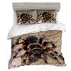 Spider Quilt Set Three-Piece Polyester 90G Abraded 3D Digital Four-Piece Bedding Set