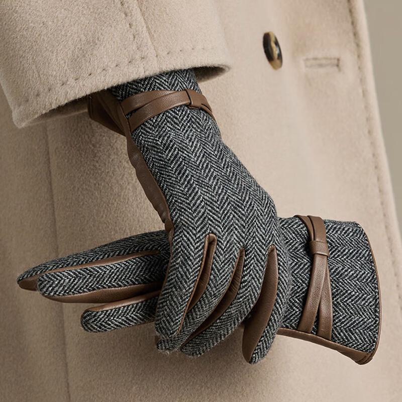 JIUMU Women's Warm Winter Fleece Lined Gloves