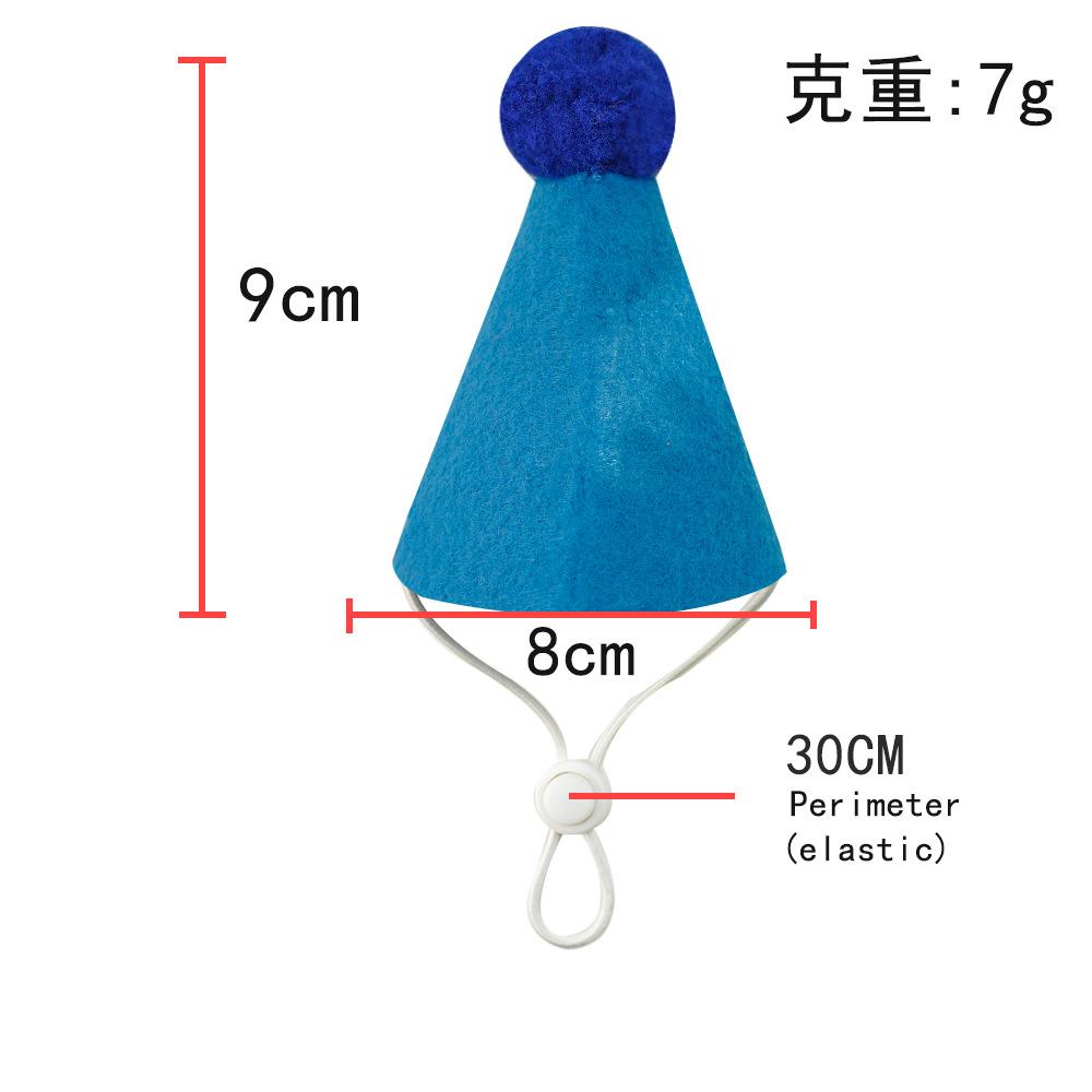 Pet Ins Wind Birthday Saliva Towel Cat Bib Scarf Dog Cat Hat