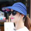 Uv Protect Sun Hat Foldable Large Brim Visor Cap Beach Sun Hat Outdoor