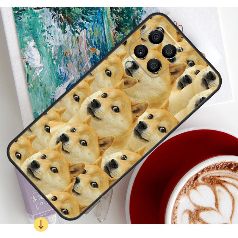 Doge Meme Kabosu Case For Samsung Galaxy M15 M21 M31 M55 M56 M36 M16 M06 M13 M33 M53 M12 M32 M52 M14 M34 M54