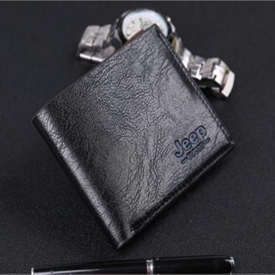 Men's Synthetic Leather Wallet Money Pockets Credit/ID Cards Holder Purse Jeep Style Wallet