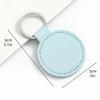 Slim PU Keychain With Reinforced Metal Clip Light Weight Key Management Solution For Home And Vehicle Key
