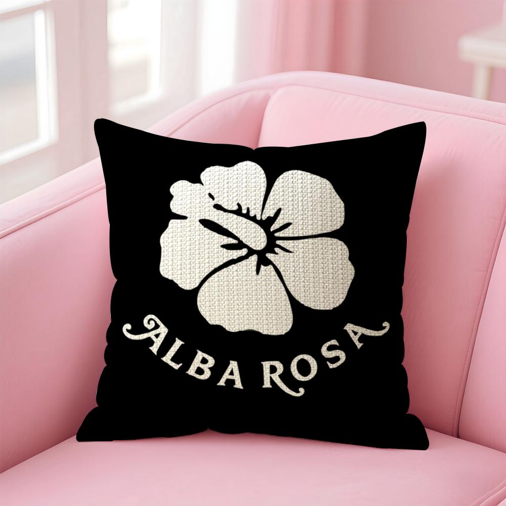 Fashion AALBA RROSA Cushion Cover Comfort Sofa Bed Silky Elegant Invisible Zipper Decorative Holiday Gifts