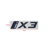 3D Letters Emblem Badge Car Rear Trunk Logo Sticker for BMW iX I3 I4 I7 iX3 iX4 iX7 Glossy Black Accessories