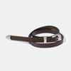 Halden (W) Western Cowhide Leather Belt (T002_brown)