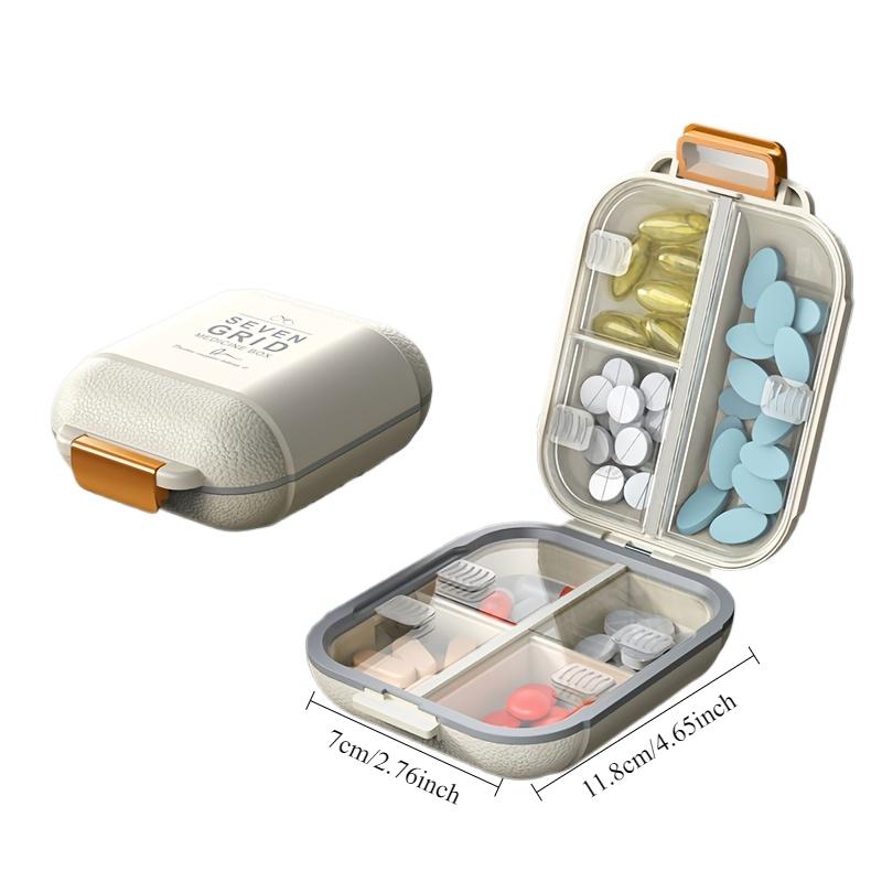 Portable Medicine Box for Travel, Three Meals a Day, Seven Days a Week, Medicine Box, Pill Dispenser